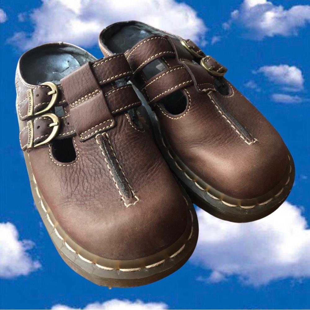 *Dr Martens Brown Leather Sandals*